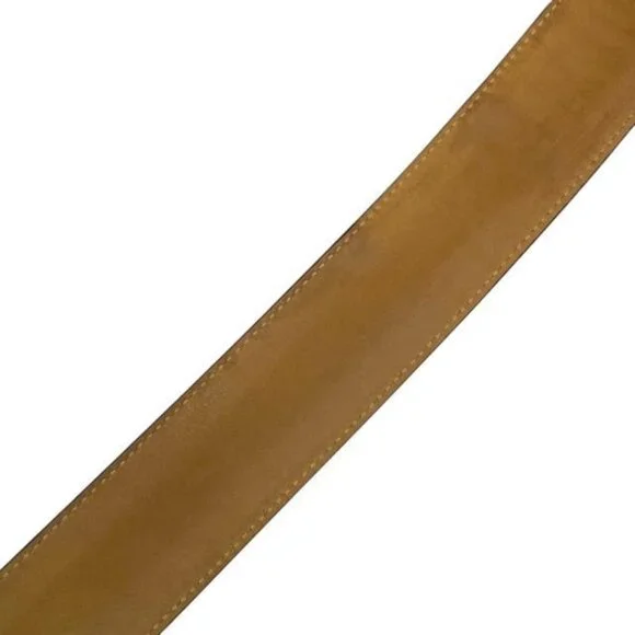 Gucci Belt Accessories Small Interlocking G Stripe Leather Canvas Navy - Picture 9 of 10